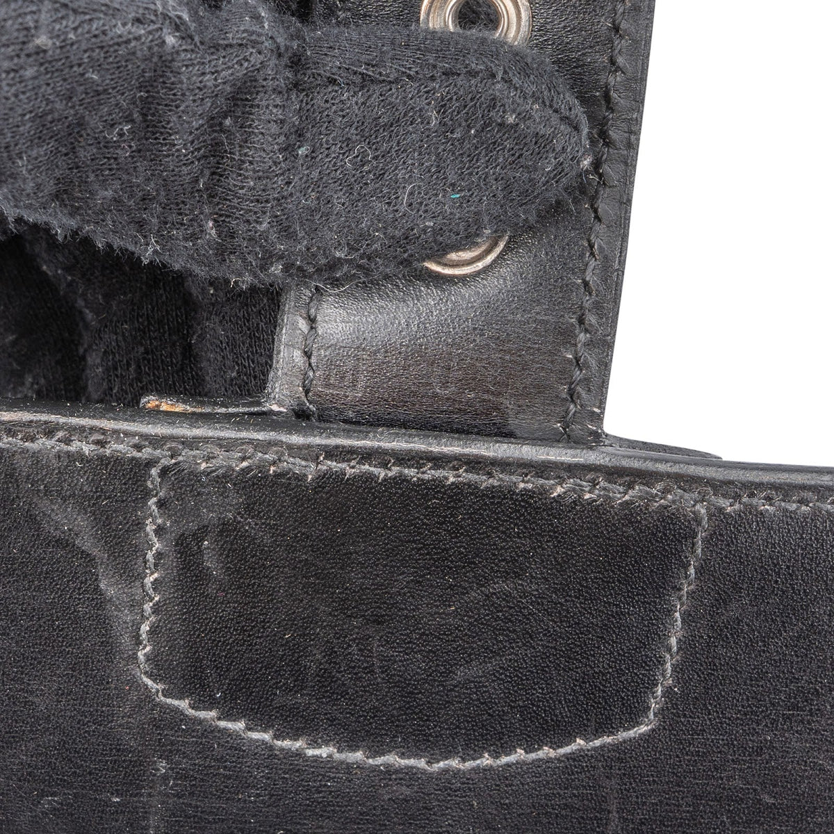 Sac à Dépêches Business Hermès en cuir Box noir
