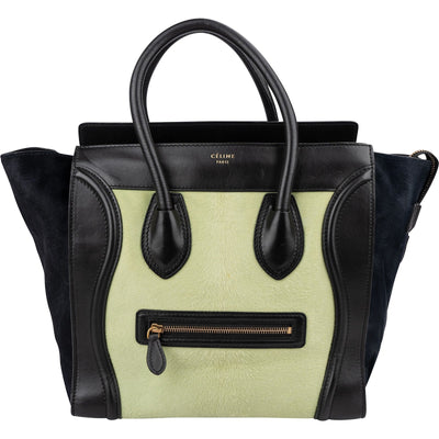 Céline Calf Hair Luggage Handtasche