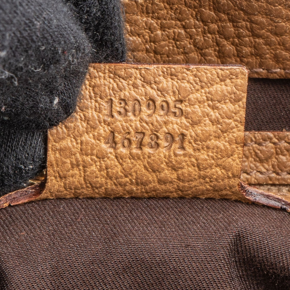 Gucci Pebbled Leder Jackie Schultertasche, Bild 11 von 11