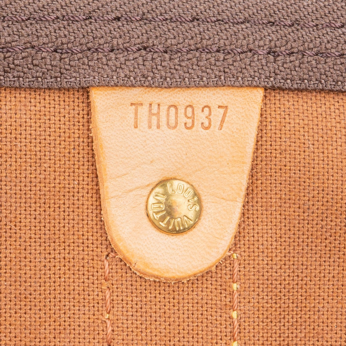 Borsa da viaggio Louis Vuitton Keepall 60 Bandoulière in tela Monogram