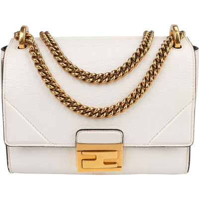 Fendi Blanco Kan U Flap Umhängetasche