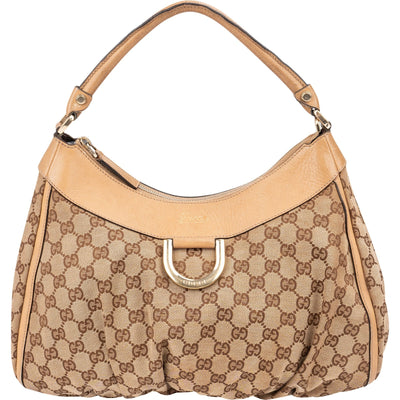 Gucci Monogram GG Abbey D-Ring Schultertasche
