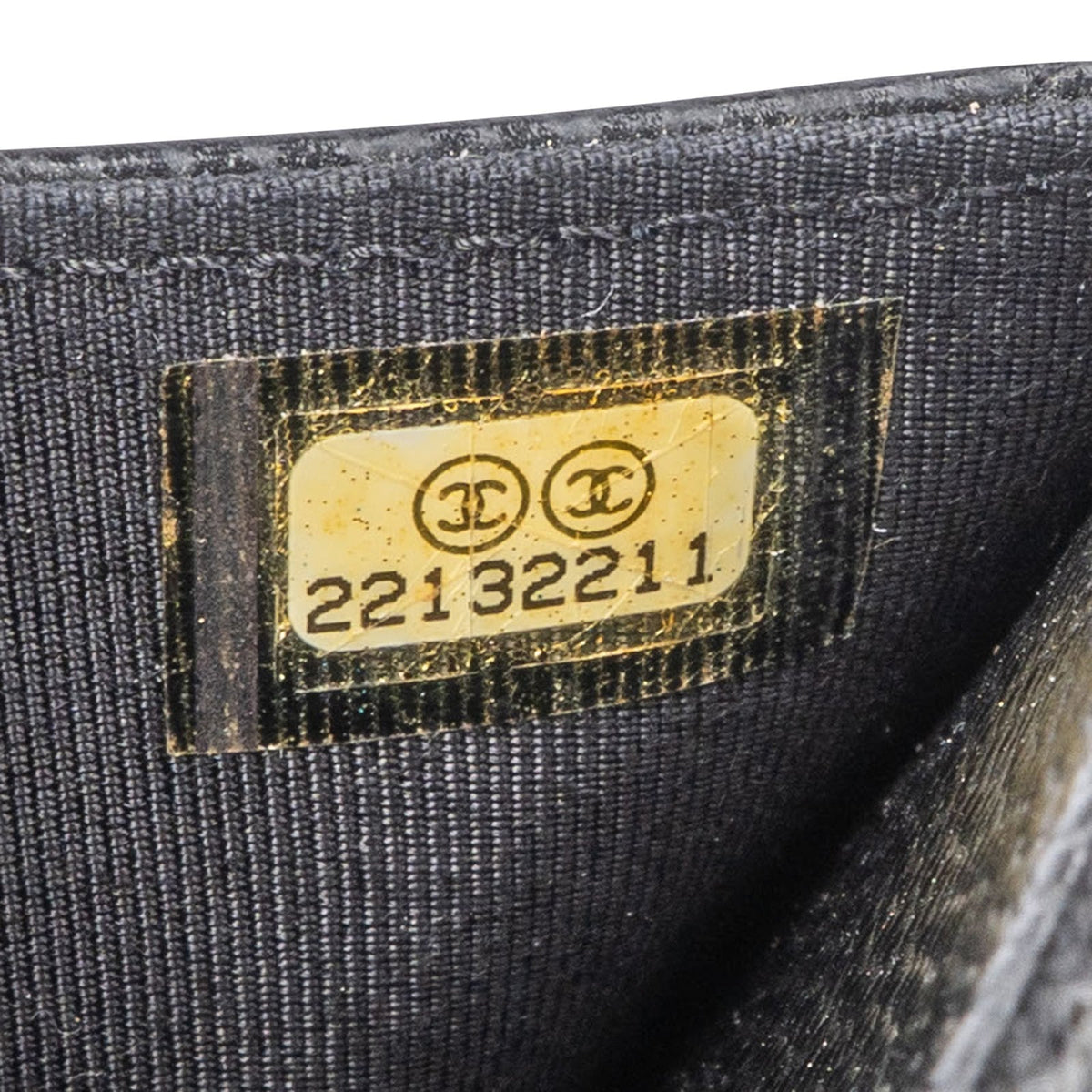 Chanel CC Wallet On Chain aus gestepptem Caviar-Leder – Ansicht 14