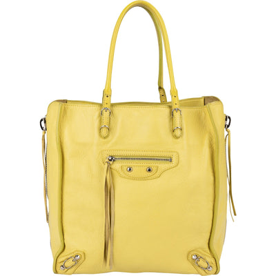 Balenciaga Paper Look Side Zip Tote Handtasche
