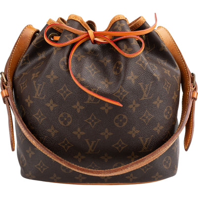 Louis Vuitton Monogram Sac Noé Petit Schultertasche