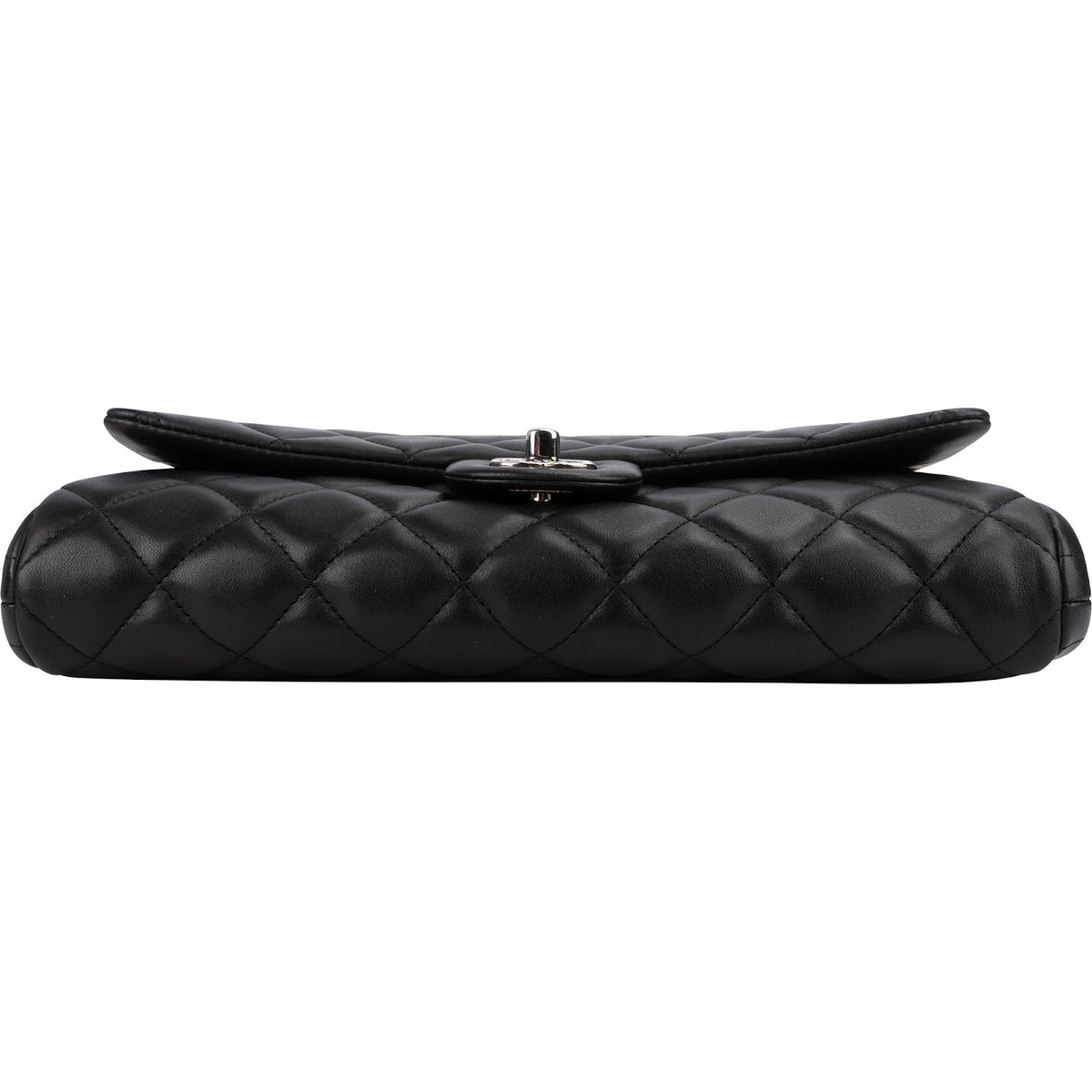 Chanel Lammleder Palladium Single Flap Schultertasche, Bild 5 von 10
