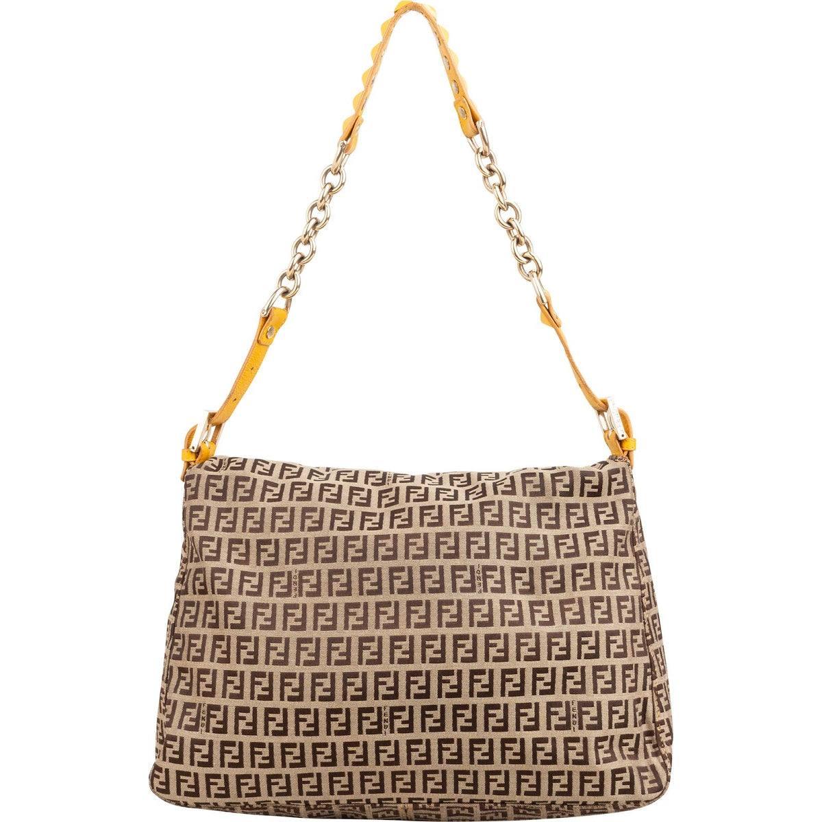 Fendi Zucca FF Canvas Studded Mamma Hobo Schultertasche, Bild 5 von 12