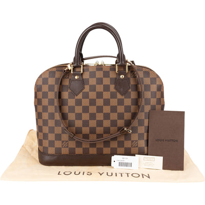 Louis Vuitton Monogram Damier Ebène Alma PM handtas