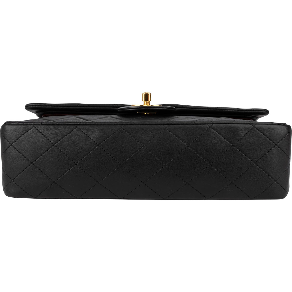 Chanel Lammleder Gold Medium Double Flap Schultertasche, Bild 6 von 16