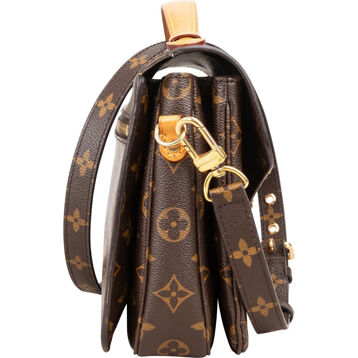 Borsa a mano Louis Vuitton Pochette Métis in tela Monogram