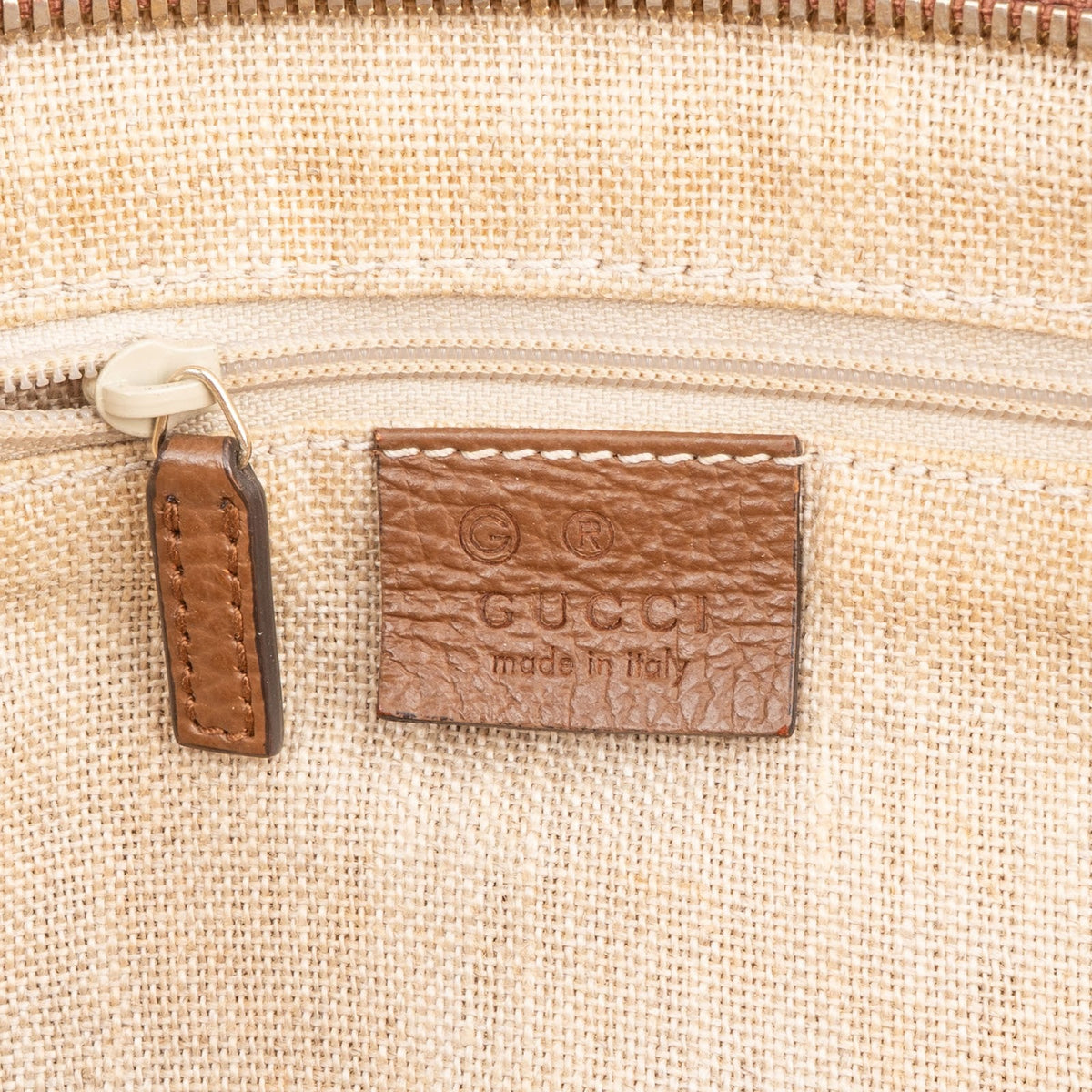 Sac à bandoulière cabas Gucci Bree en toile Monogram GG