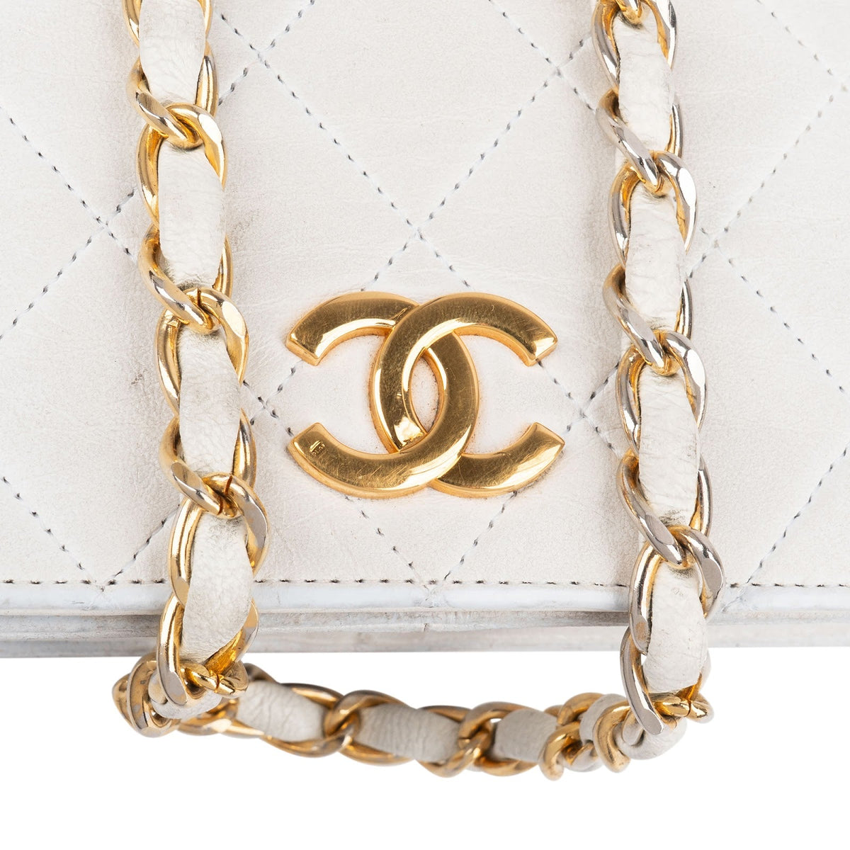Chanel Mini aus gestepptem Lammleder – Ansicht 9