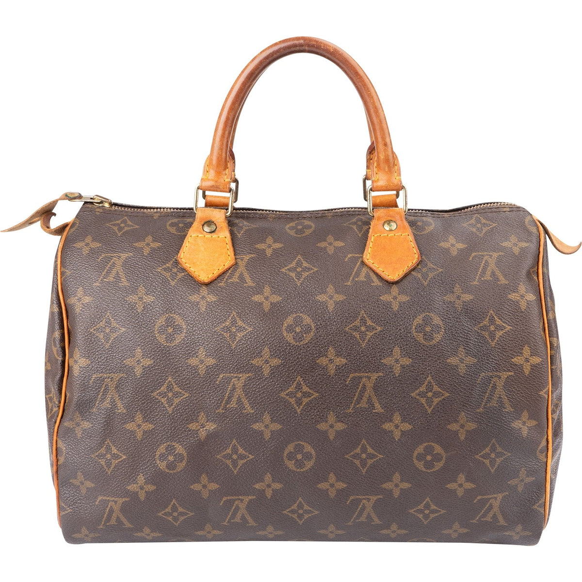Bolso de mano Louis Vuitton Speedy 30 en lona Monogram