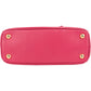Prada Galleria Small aus rosa Saffiano-Leder – Ansicht 8