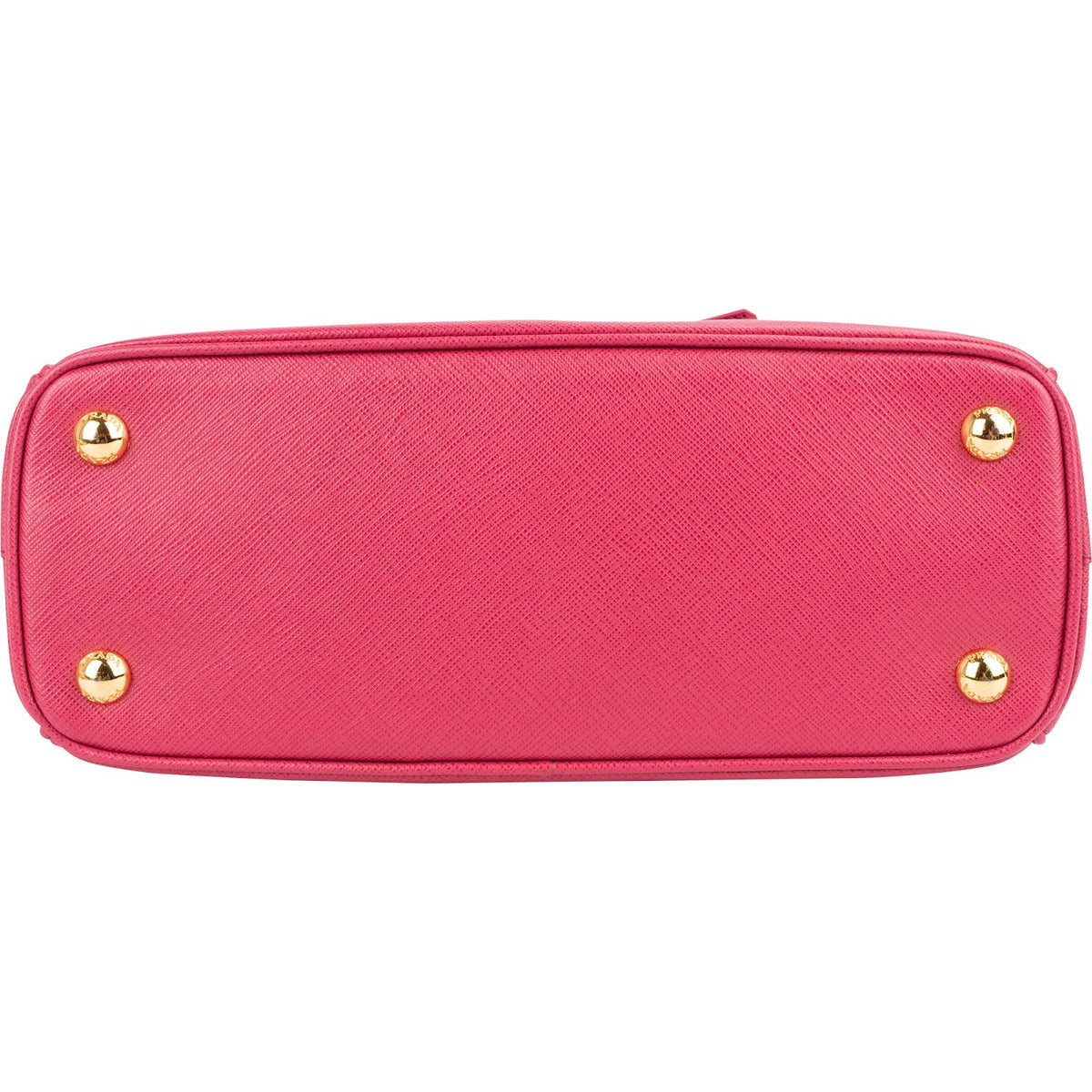 Prada Galleria Small aus rosa Saffiano-Leder – Ansicht 8