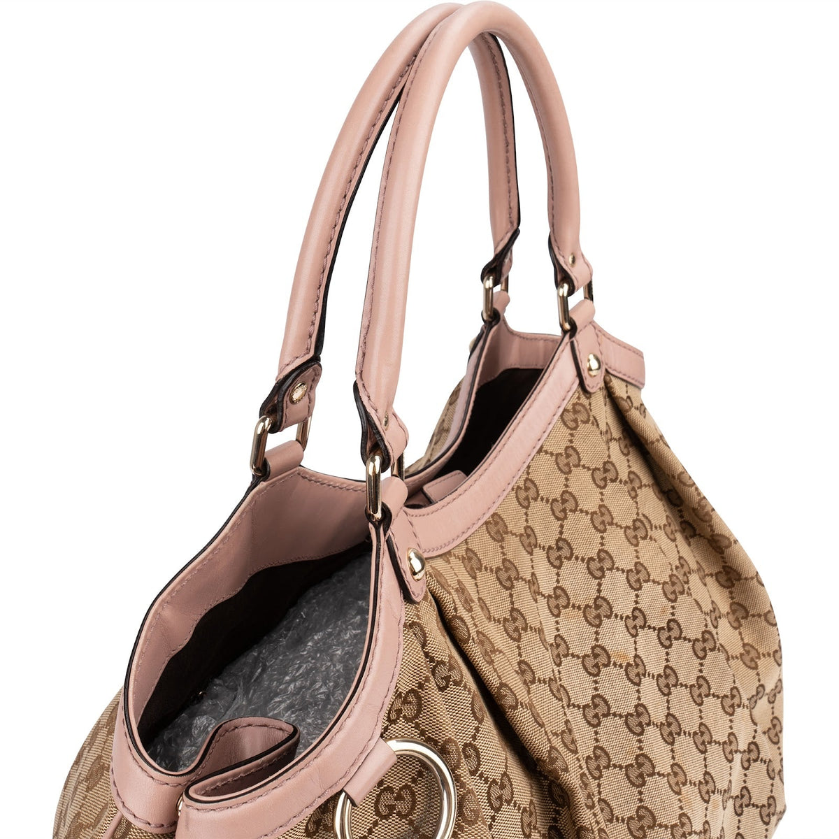 Gucci Monogram GG Canvas Sukey Hobo Schultertasche, Bild 3 von 11