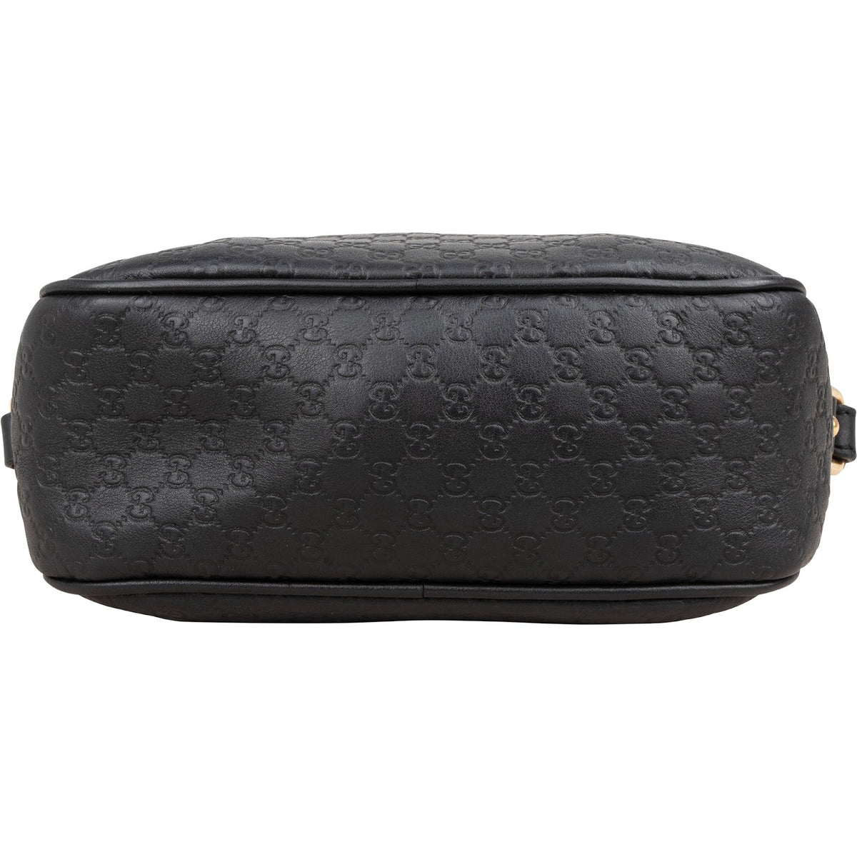 Bolso bandolera tipo cámara Gucci Guccissima de piel con borla de bambú