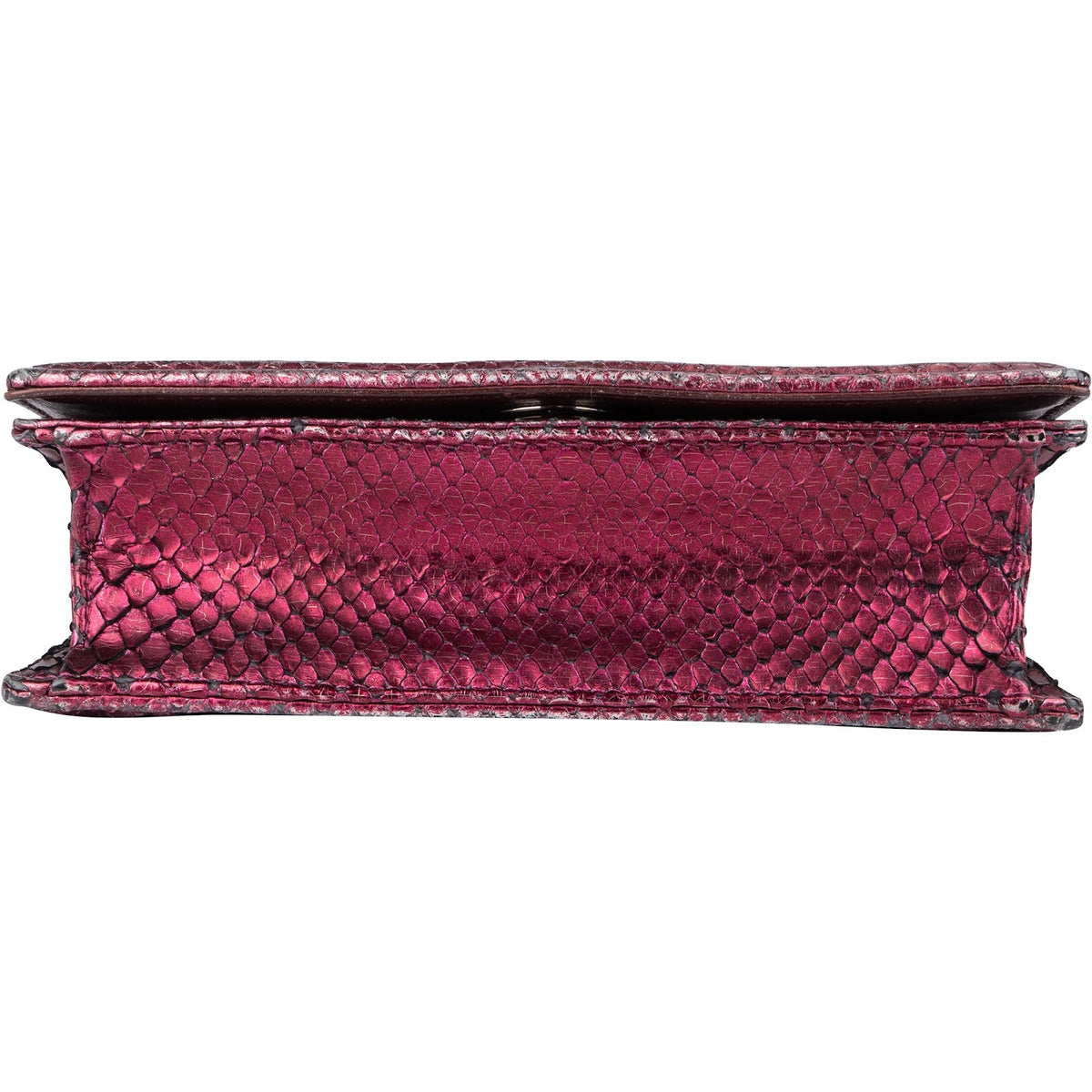 Dior Metallic Python Mini Diorama Umhängetasche, Bild 5 von 11