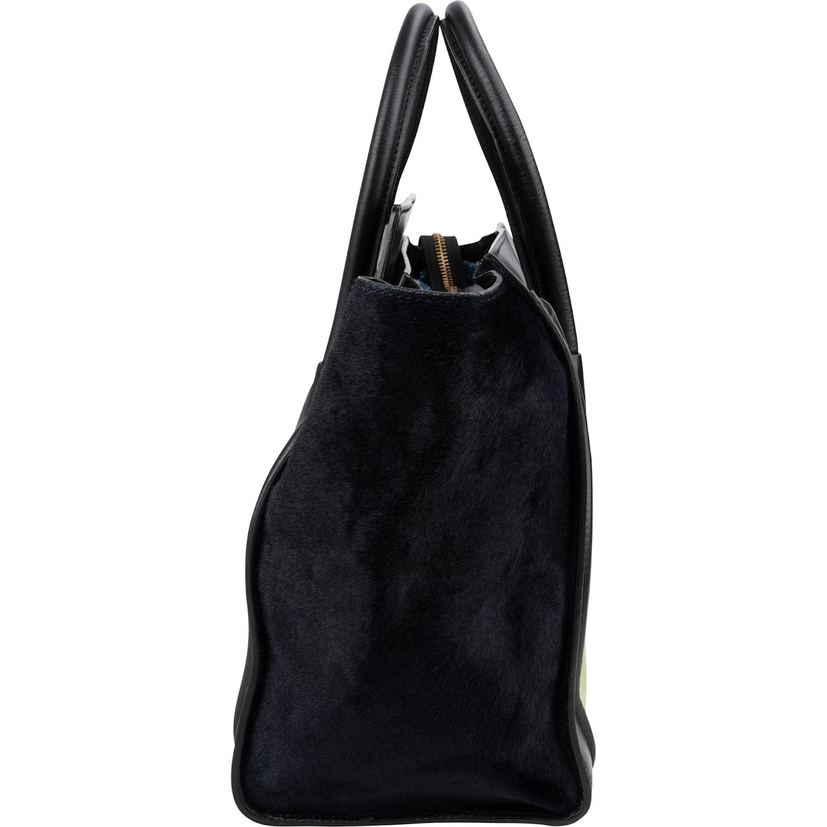 Céline Luggage aus Kalbsfell und Leder – Ansicht 4
