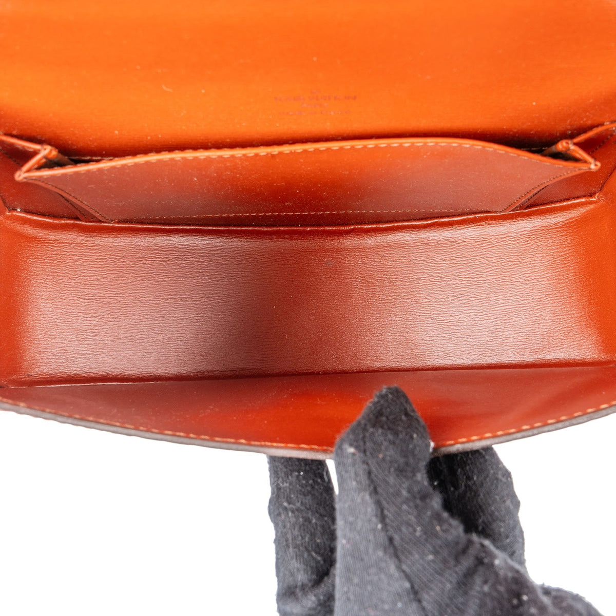 Louis Vuitton Cognac Epi Leder Tilsitt Schultertasche, Bild 10 von 12