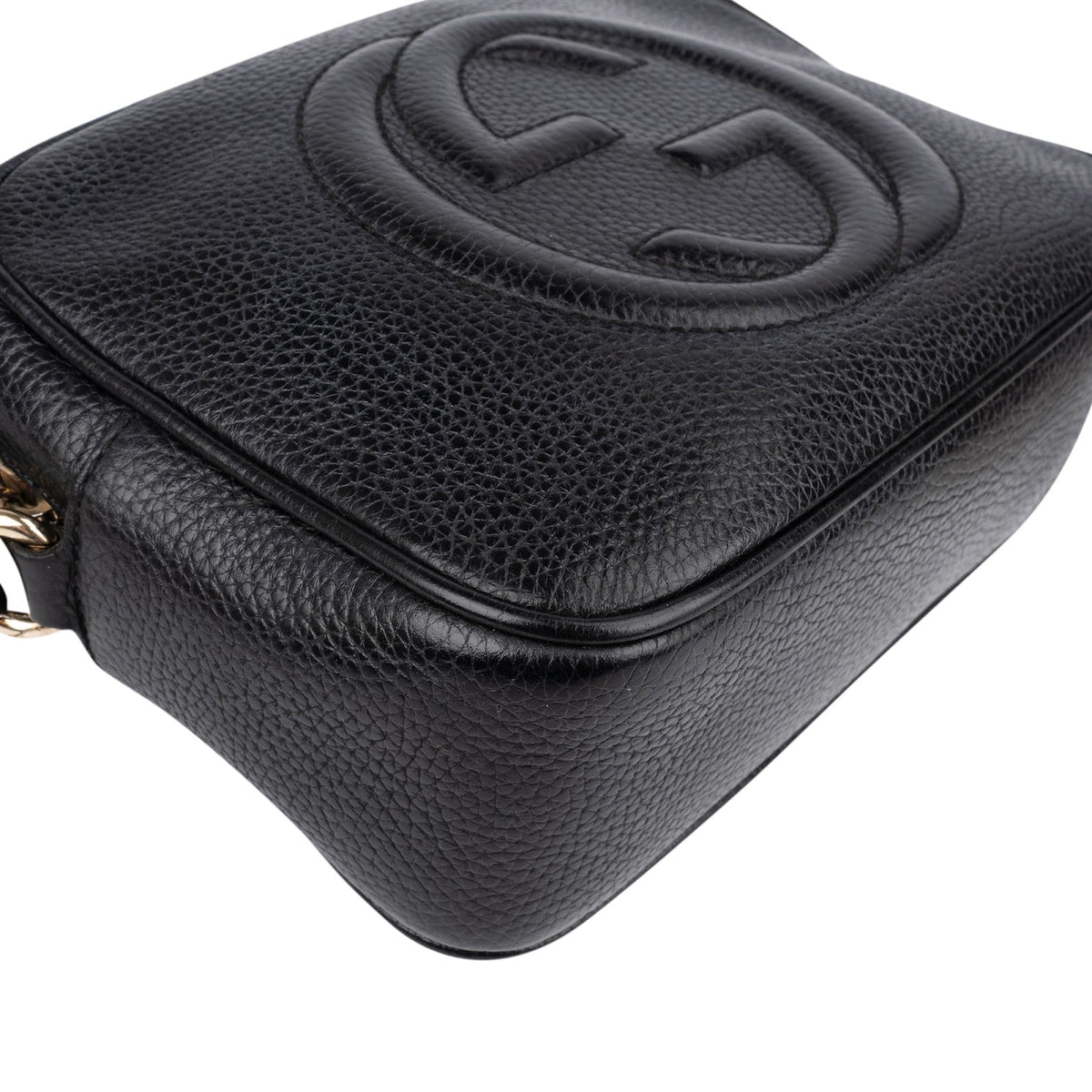 Gucci Schwarz Leder Soho Disco Umhängetasche, Bild 7 von 11