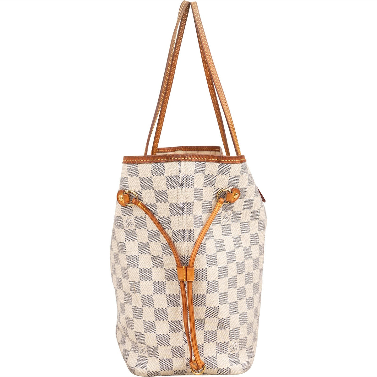 Sac cabas Louis Vuitton Neverfull MM en toile Monogram Damier Azur