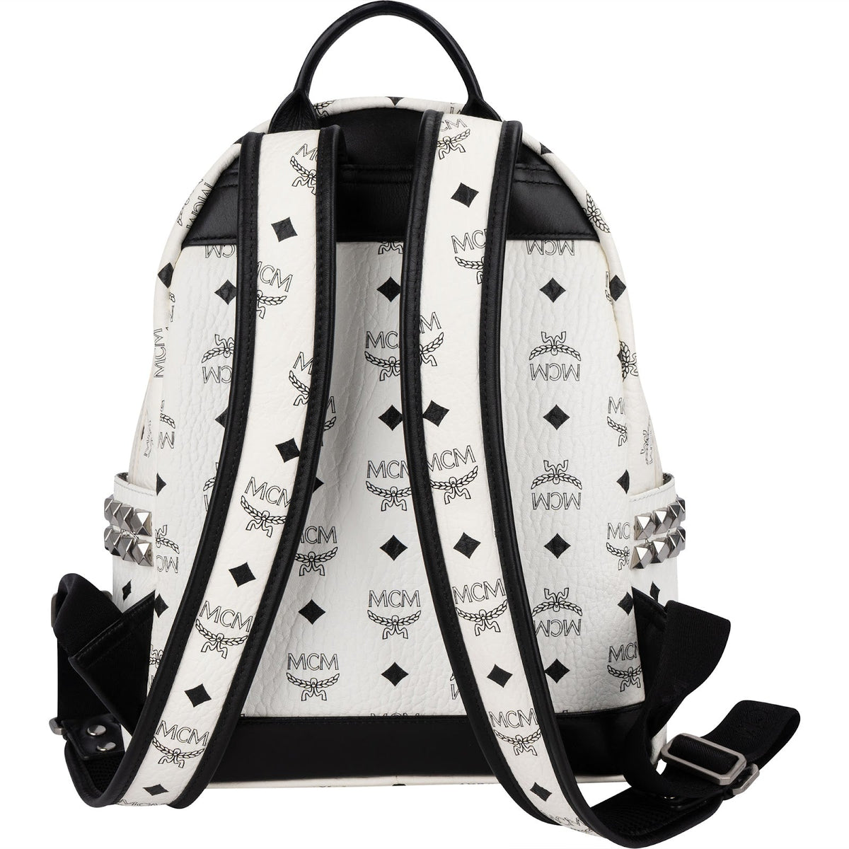 MCM Monogram Visetos Stark Side Studs Mini Rucksack, Bild 3 von 8