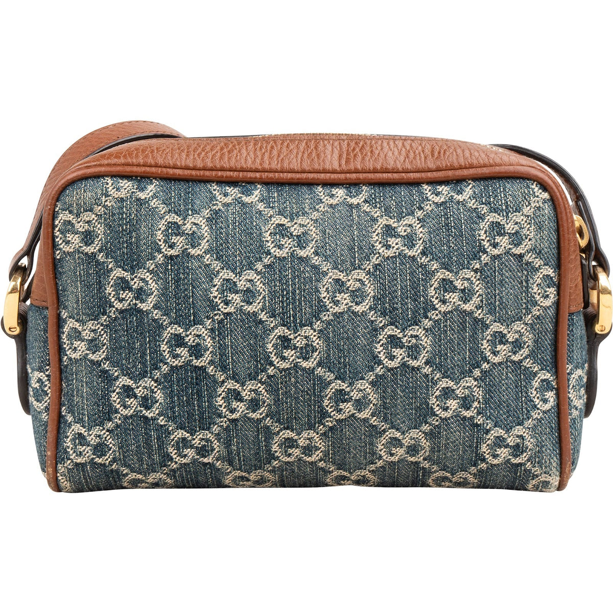 Sac bandoulière Gucci Ophidia Camera en denim Monogram GG