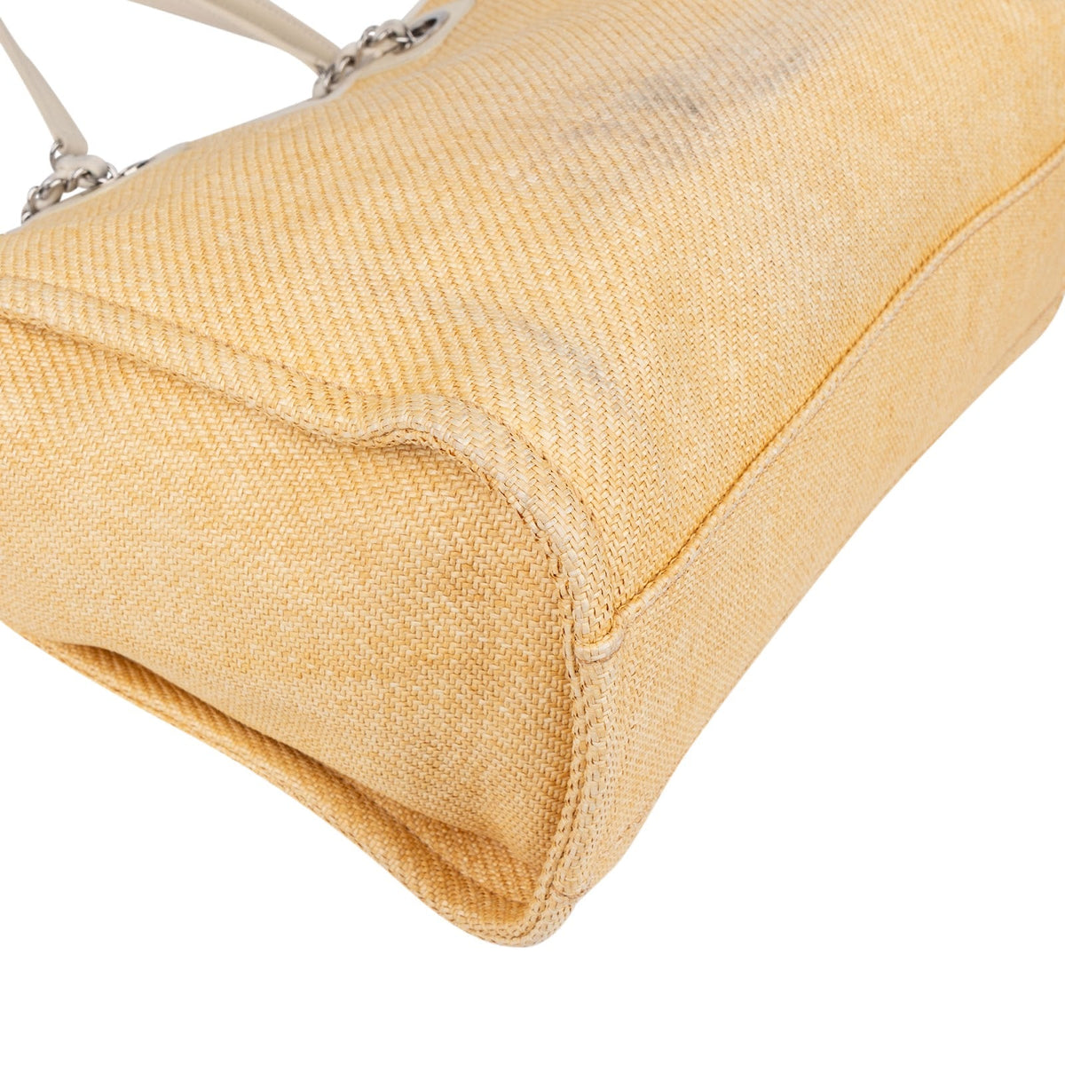 Sac cabas Chanel Deauville en raphia