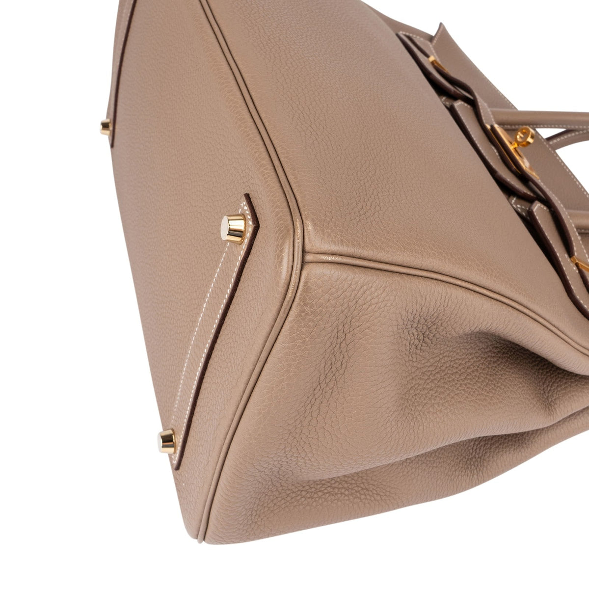 Hermès Taupe Togo Leder Birkin 35 Handtasche (2023), Bild 10 von 16