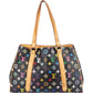 Borsa a spalla Louis Vuitton Aurelia in tela Monogram Multicolore