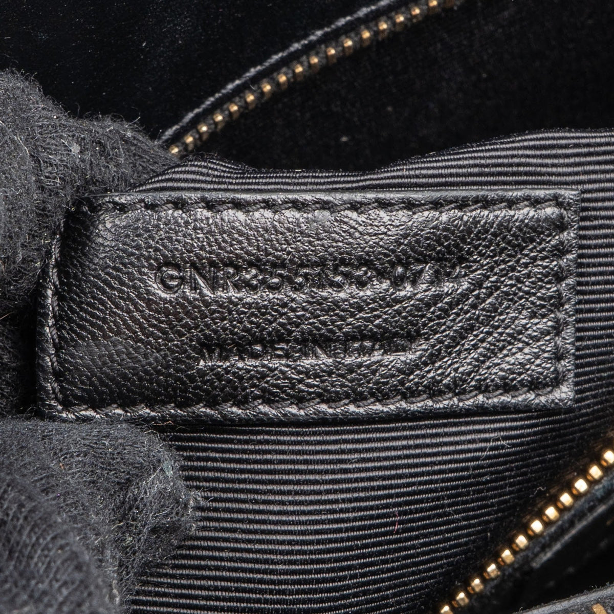 Borsa Saint Laurent Sac de Jour in tweed e pelle