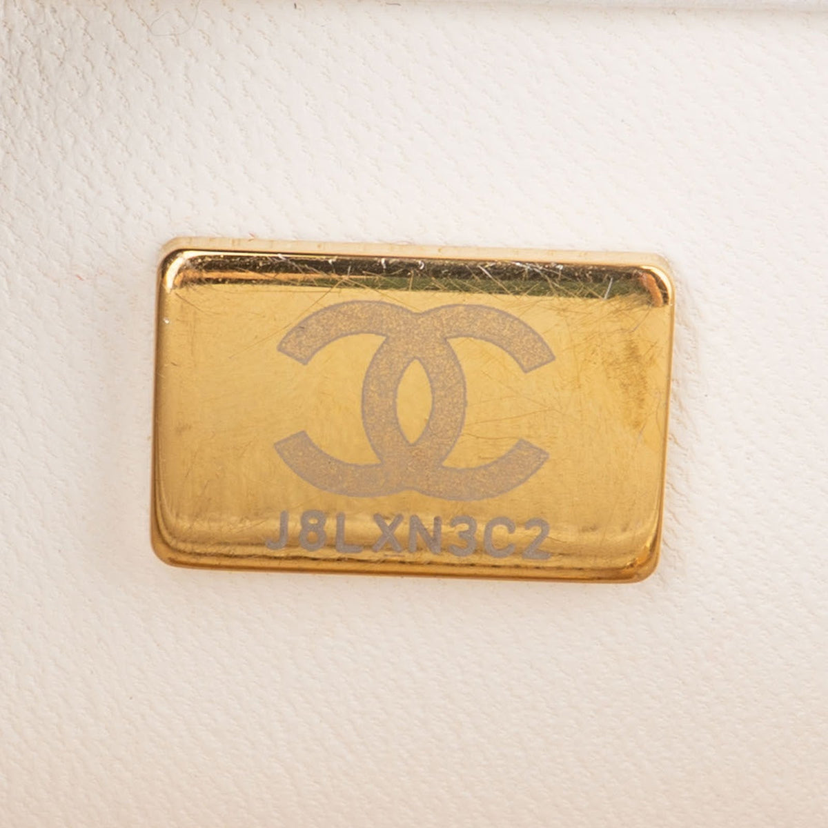 Chanel kleine crossbodytas met enkele flap, veelkleurig gestreept met lovertjes