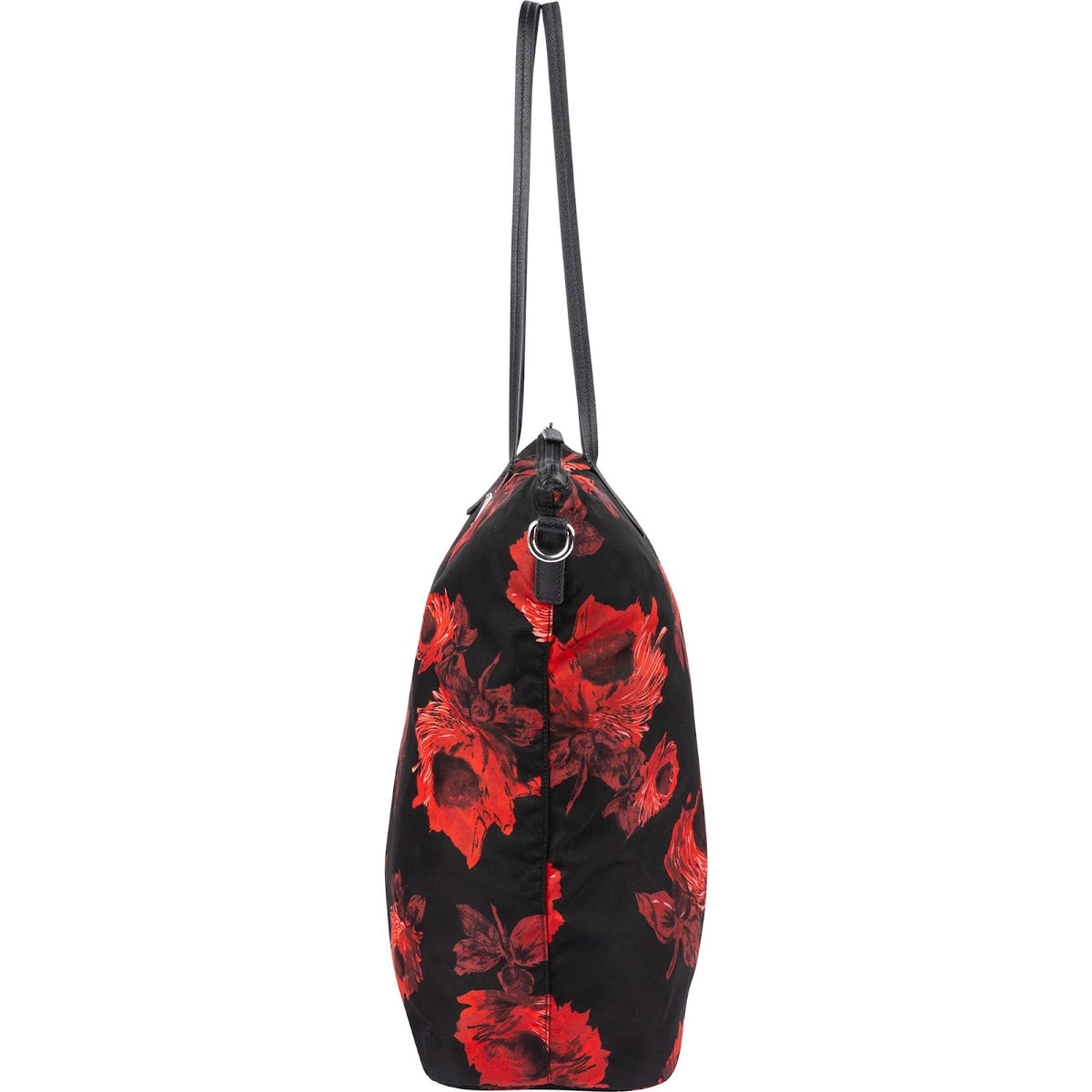Prada Tessuto Stampato Rose Monogram Tote, Bild 5 von 11