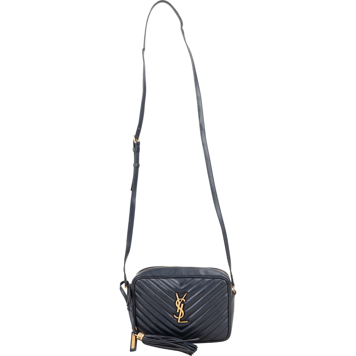 Saint Laurent Leder Lou Camera Umhängetasche, Bild 8 von 11