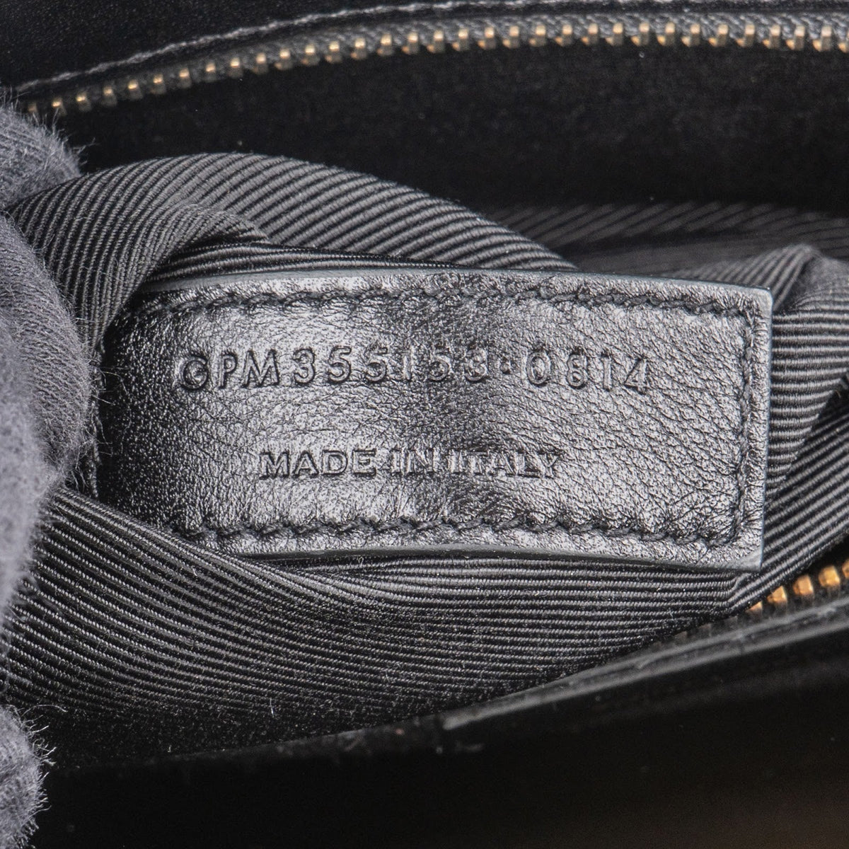 Sac à main Saint Laurent Sac De Jour en cuir noir
