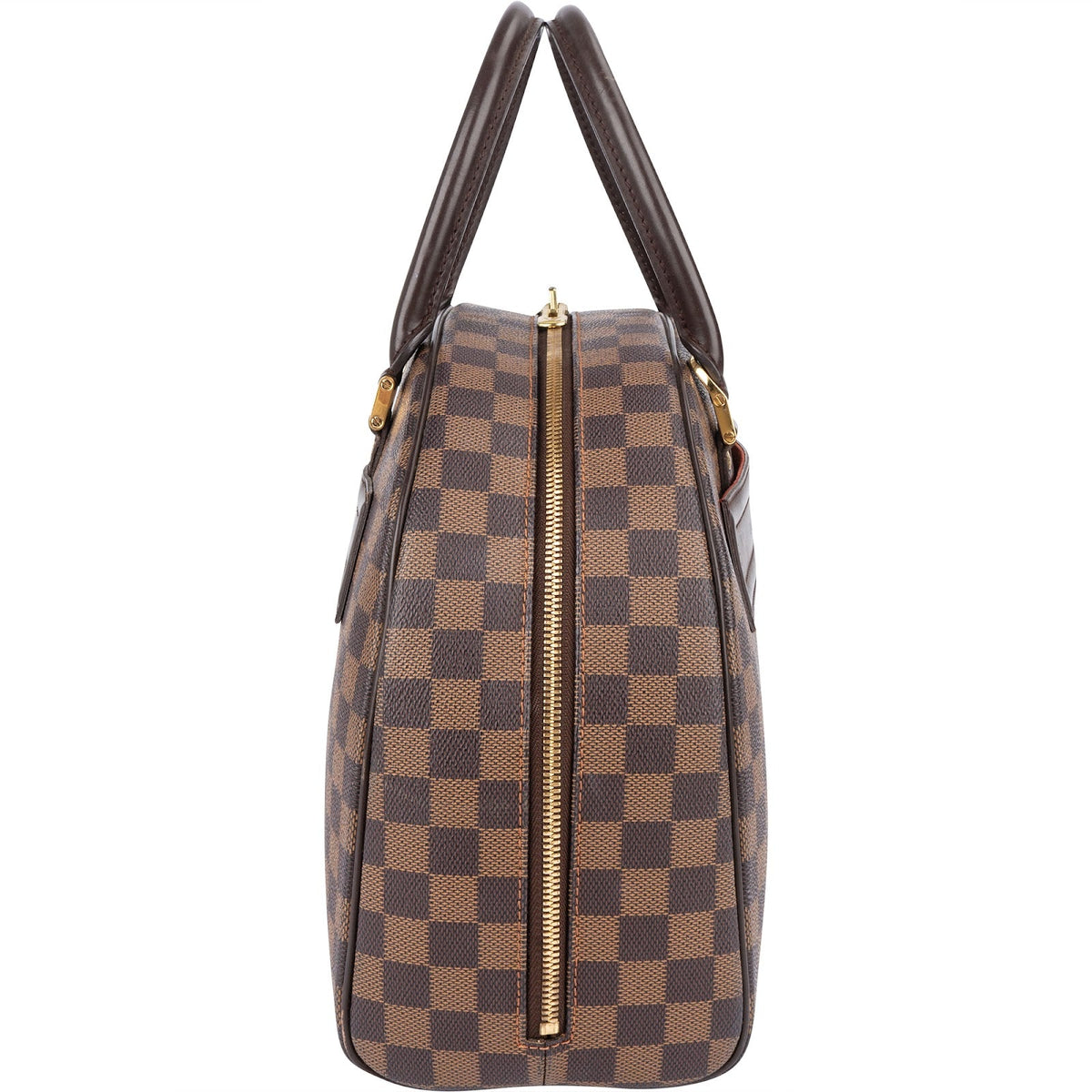 Sac à main Nolita Louis Vuitton en toile Monogram et Damier Ébène