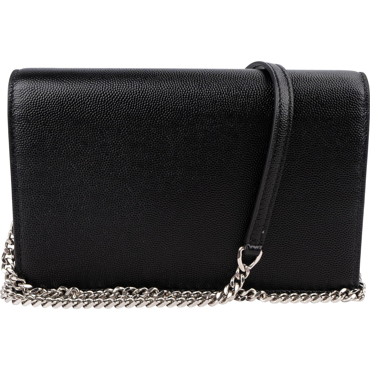 Saint Laurent Kate Tassel Wallet on Chain aus Grain-de-Poudre-Leder – Ansicht 4