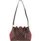 Louis Vuitton Monogram Damier Ebene Canvas Brittany crossbody tas