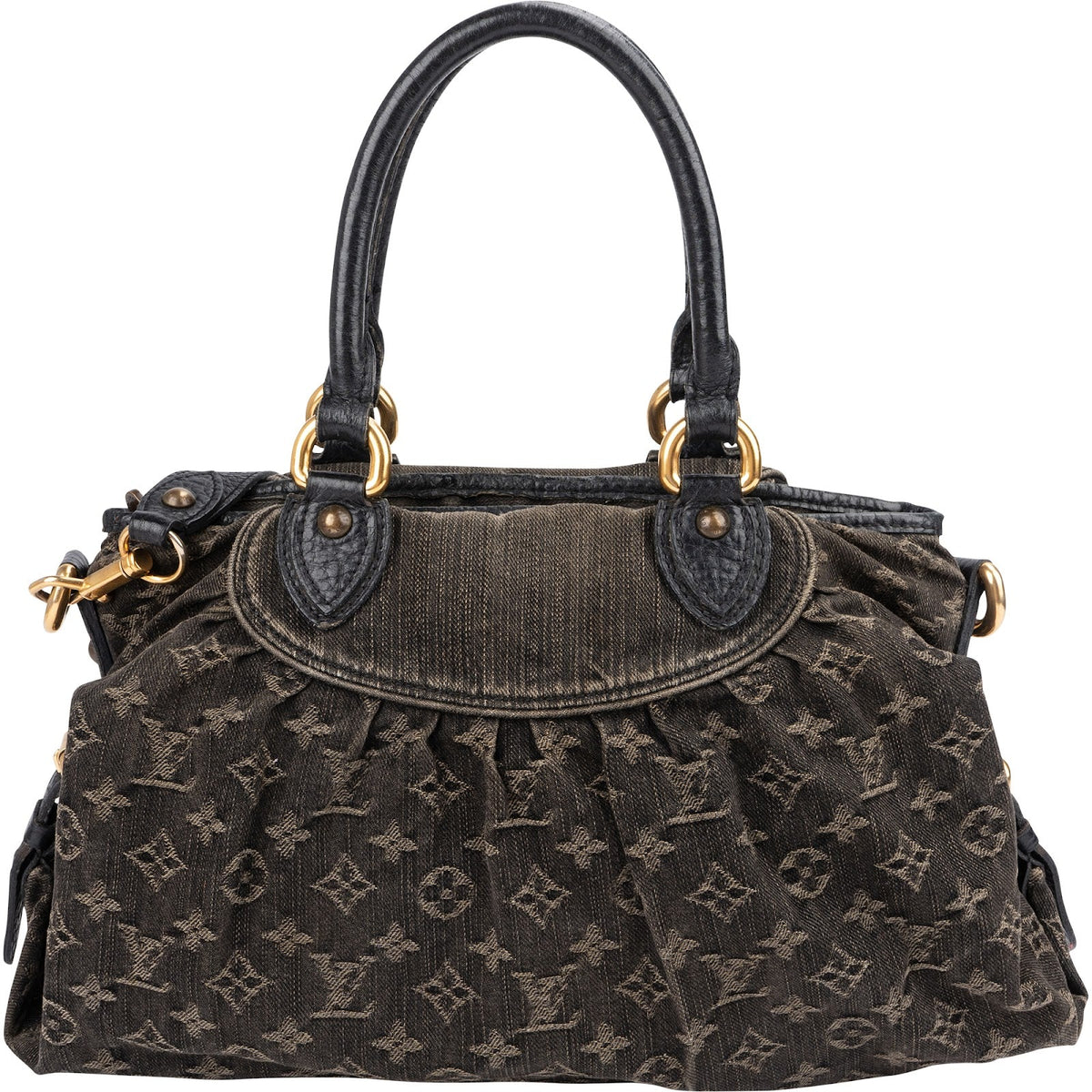 Sac à main Louis Vuitton Neo Cabby MM en denim Monogram
