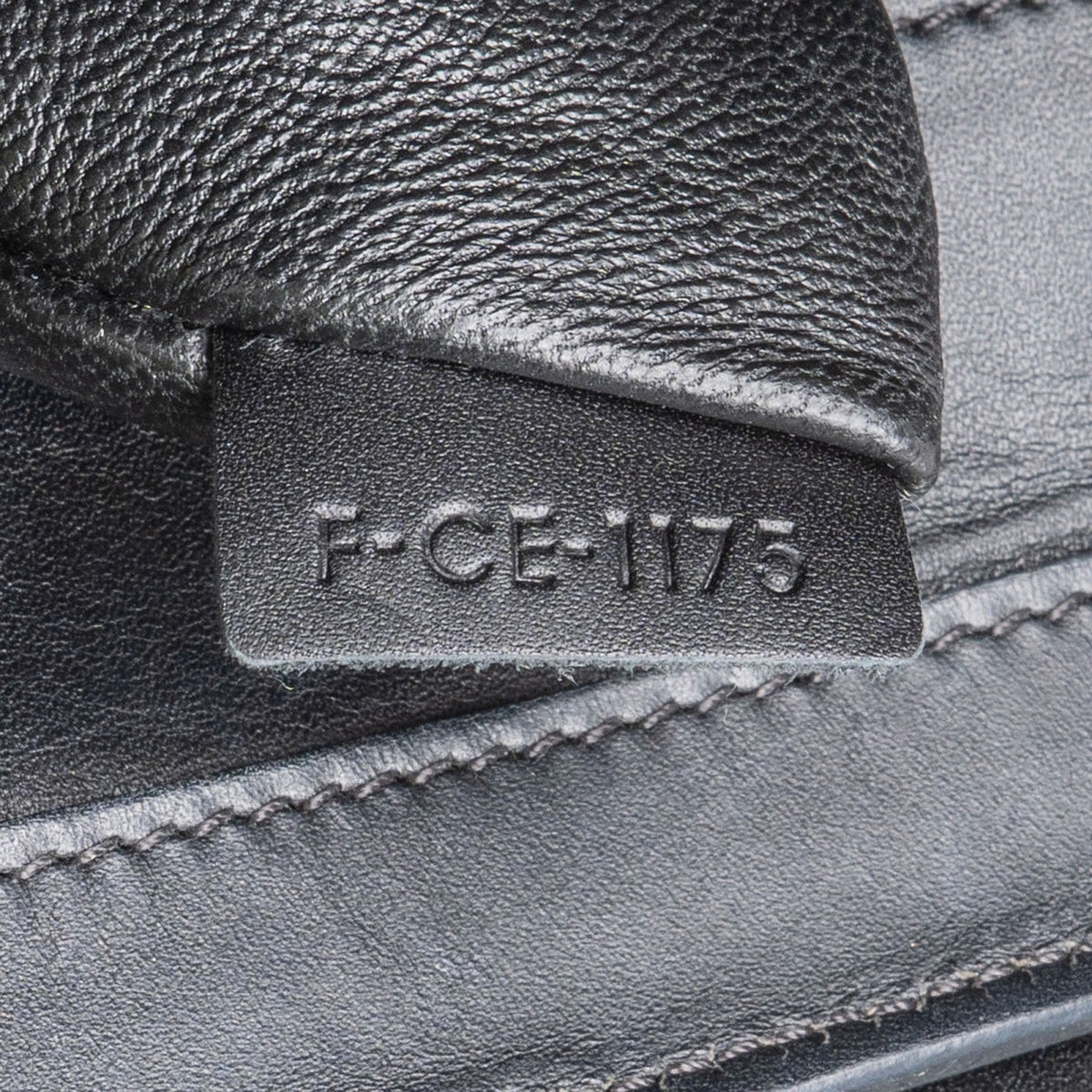 Céline Luggage Tricolor aus genarbtem Leder – Ansicht 12