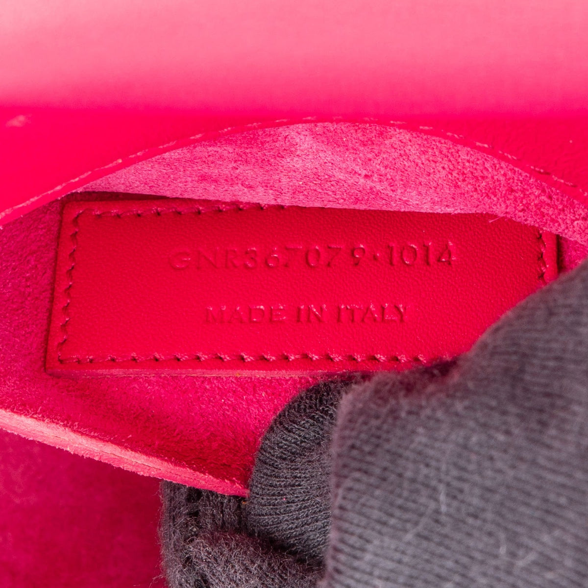 Saint Laurent Solferino Small aus rosa Box-Kalbsleder – Ansicht 11