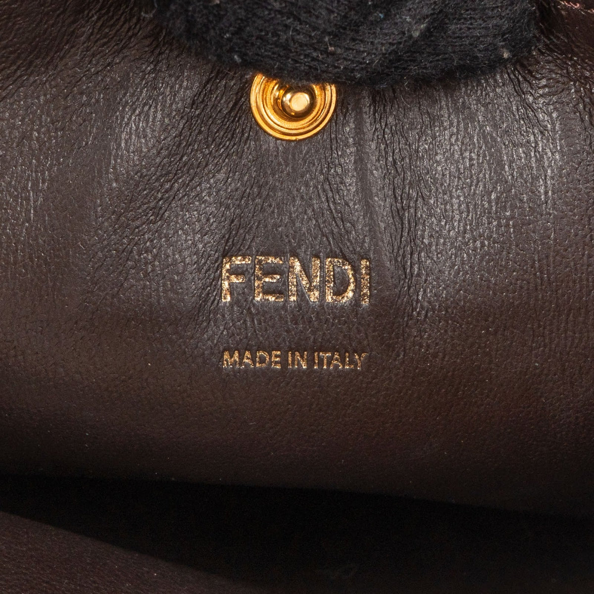 Bolso Fendi Peekaboo de ante
