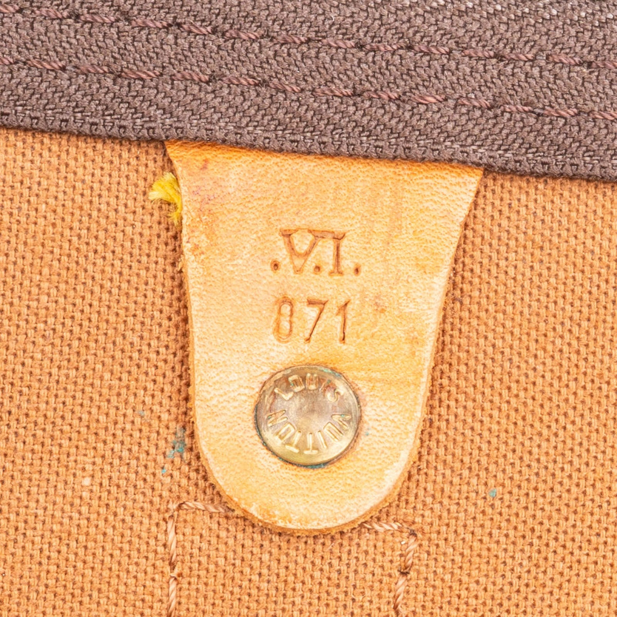 Louis Vuitton Canvas Keepall 60 Bandoulière Reisetasche, Bild 9 von 9