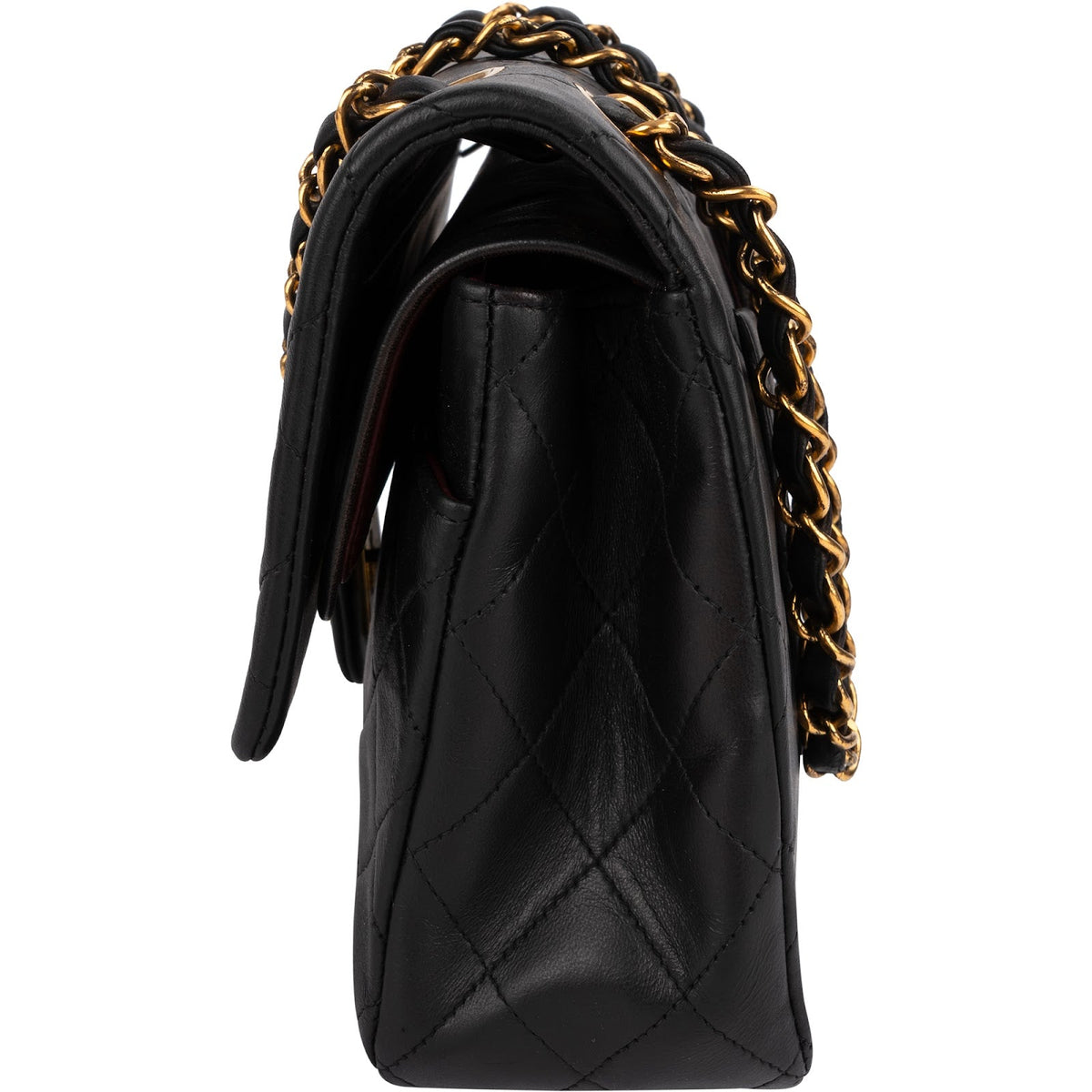 Chanel Medium Double Flap Lammleder 24K Gold, Bild 5 von 15
