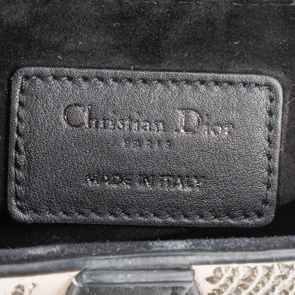 Dior Sequins & Rhinstones Mini Saddle Handtasche, Bild 11 von 12
