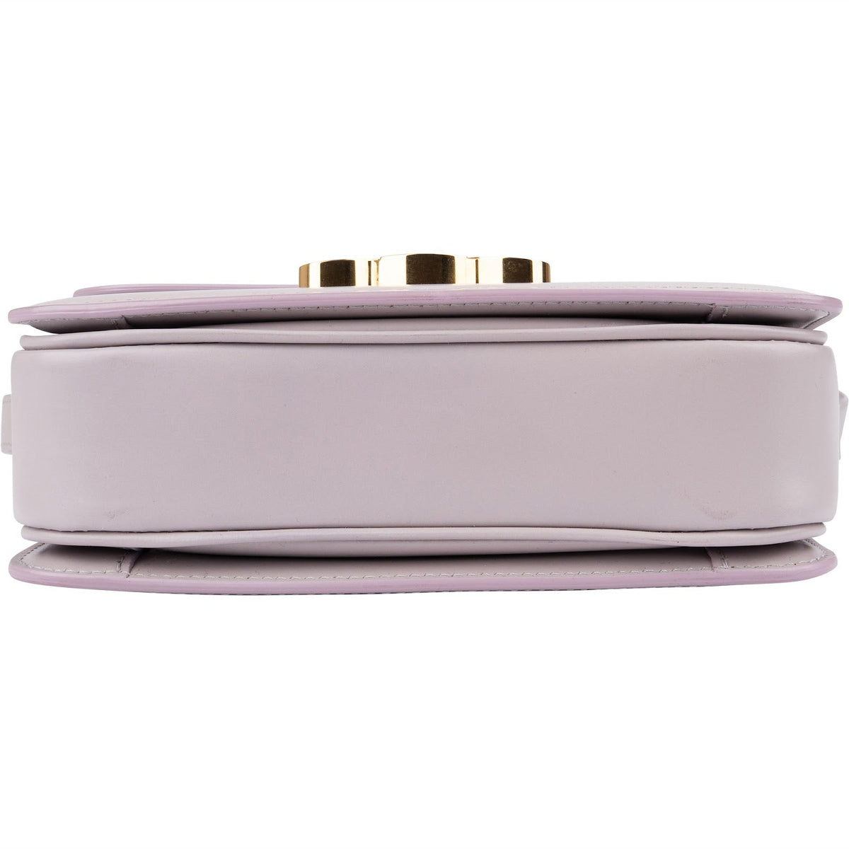 Celine Shiny Lilac Calfskin Teen Triomphe Crossbody Bag