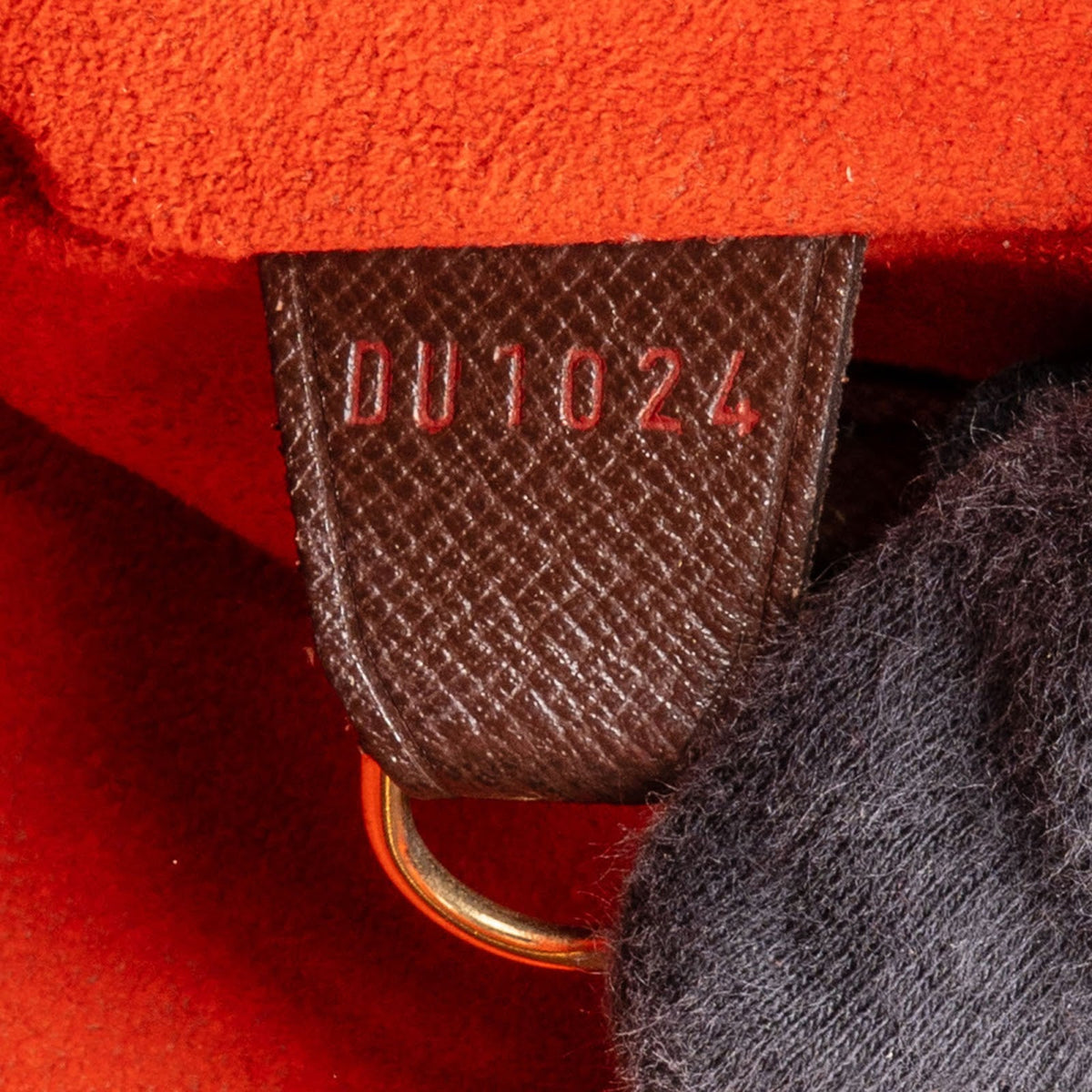 Sac à bandoulière Louis Vuitton Marais Bucket PM en toile Damier Ébène