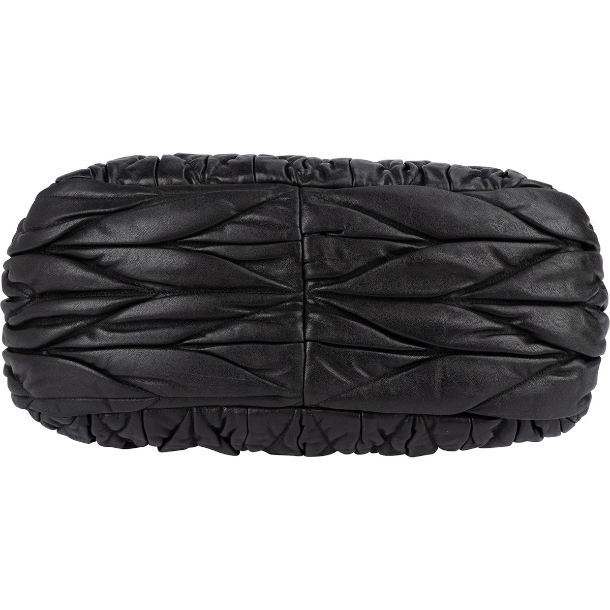 Sac à bandoulière hobo Miu Miu en cuir matelassé