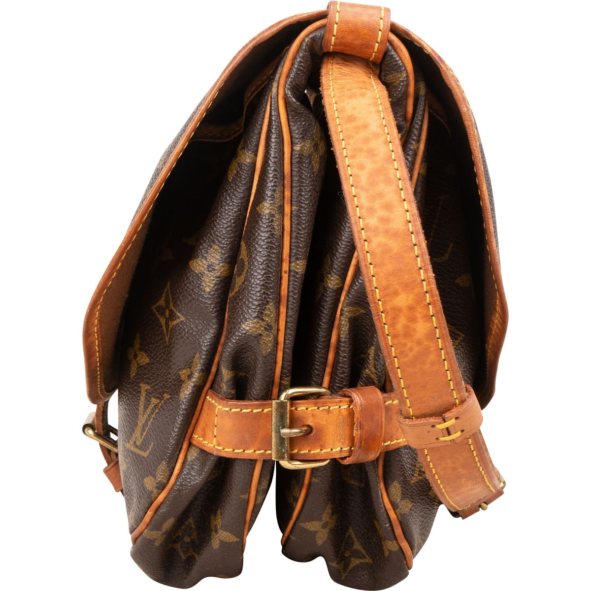 Bolso bandolera Louis Vuitton Monogram Canvas Saumur 30